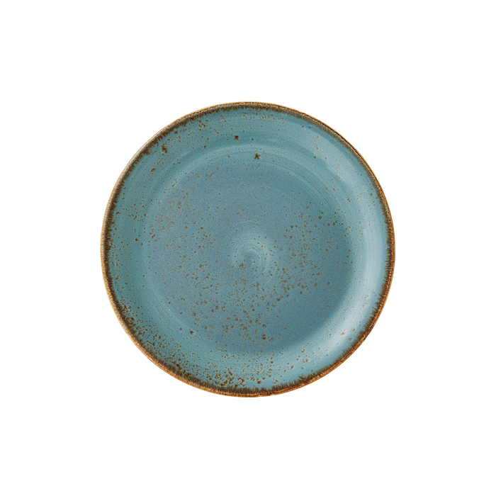 Craft Blue Coupe Plate 20cm, Vitrified Porcelain - Steelite - 5018461380529