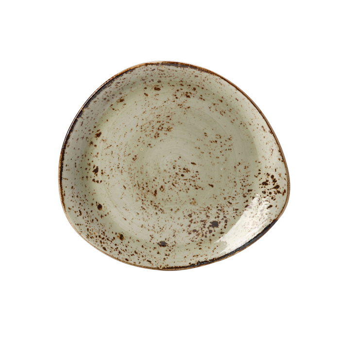 Craft green oval dinner plate 31cm - Steelite - 5018461381151
