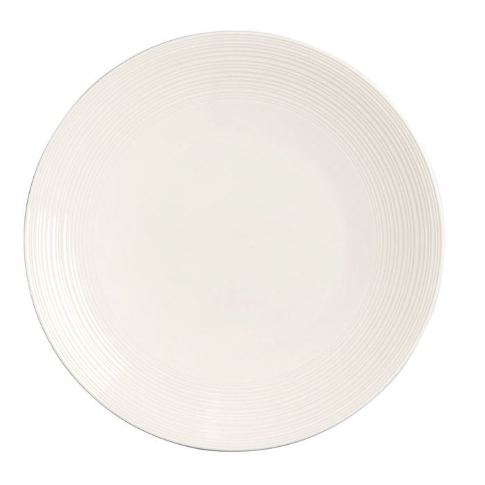 28cm Flat Plate, Concorde collection, white Porcelain - Steelite - 5018461752449