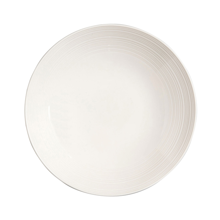 25cm Coupe Bow, Concorde collection, white Porcelain with a smooth finish - Steelite - 5018461752494