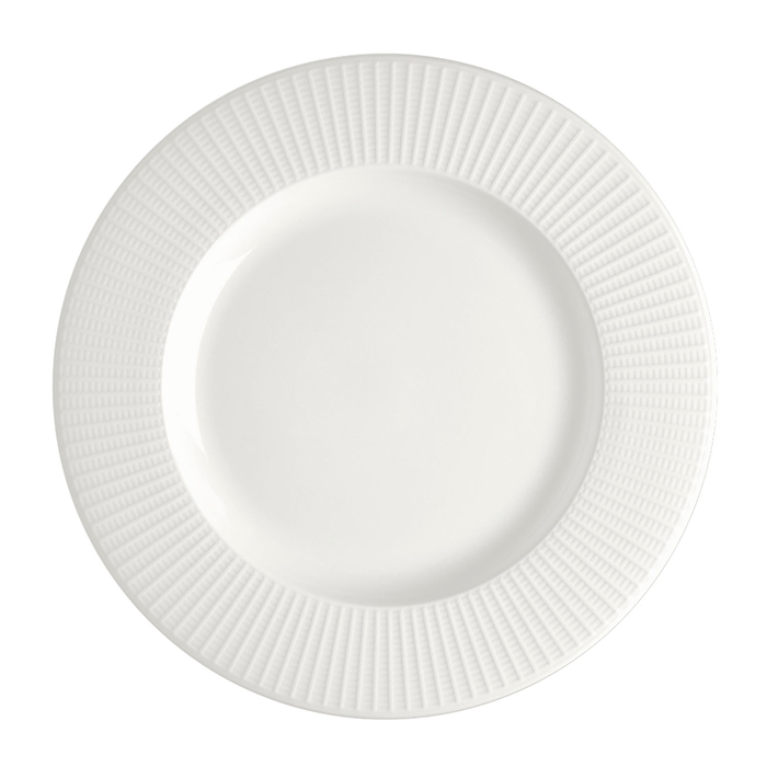 Willow Flat Plate 23cm, vitrified Porcelain - Steelite - 5602737099279