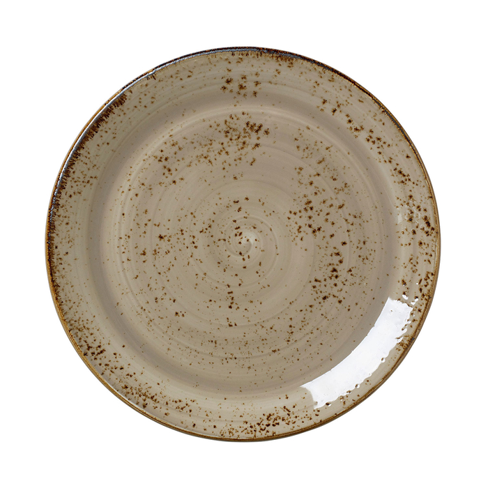 25cm Coupe Plate Craft Porcini, vitrified Porcelain - Steelite - 5018461503560