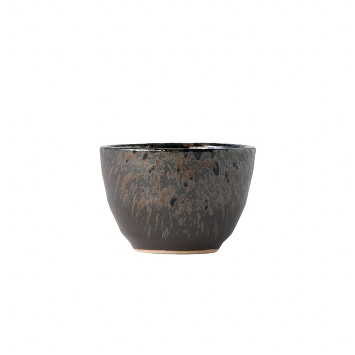  Copo de Sake 20ml, Cerâmica Japonesa Artesanal, preto - Made In Japan - 8594197821989