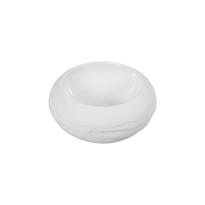 Taça redonda Terra 18cm, branco, porcelana profissional - Costa Verde - 5603578210212