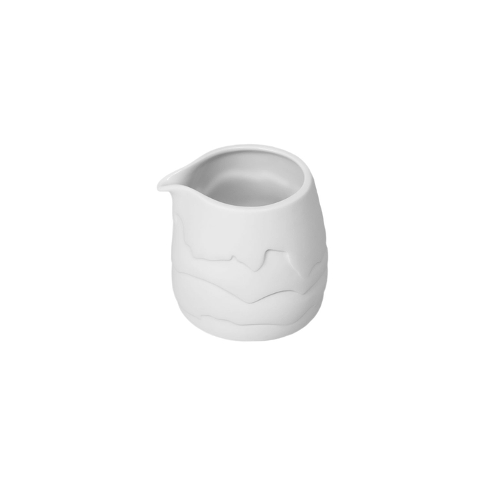 Cremeira Terra 300ml, branco, porcelana profissional - Costa Verde - 5603578210229
