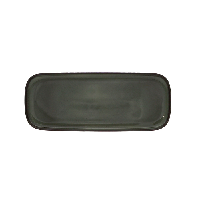 Double Ambitious Rectangular Platter 31x13cm, Porcelain - Costaverde - 5603578202569