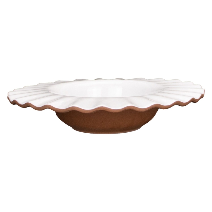 Maria Terracota Sam Baron Risotto Plate 25 cm - Maria Portugal Terracota - 5600851026706