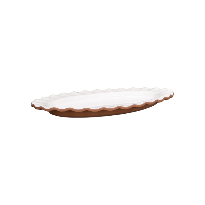 Maria Terracota Sam Baron Oval Tray 36 cm - Maria Portugal Terracota - 5600851026720