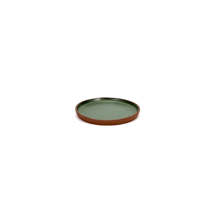 Maria Terracota Terra Green Dessert Plate 19 cm - Maria Portugal Terracota - 5600785603974