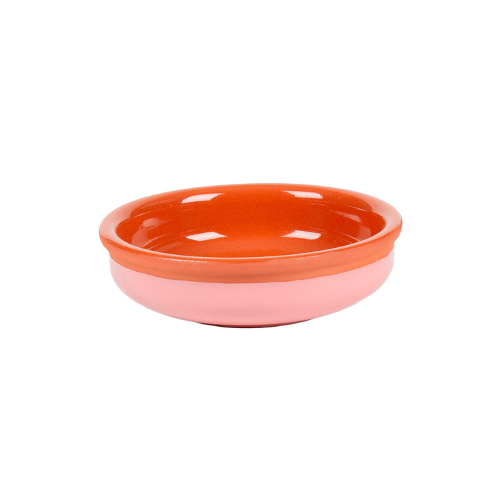Round baking dish Argila with pink stripe 20cm - Argila - 5602737099767