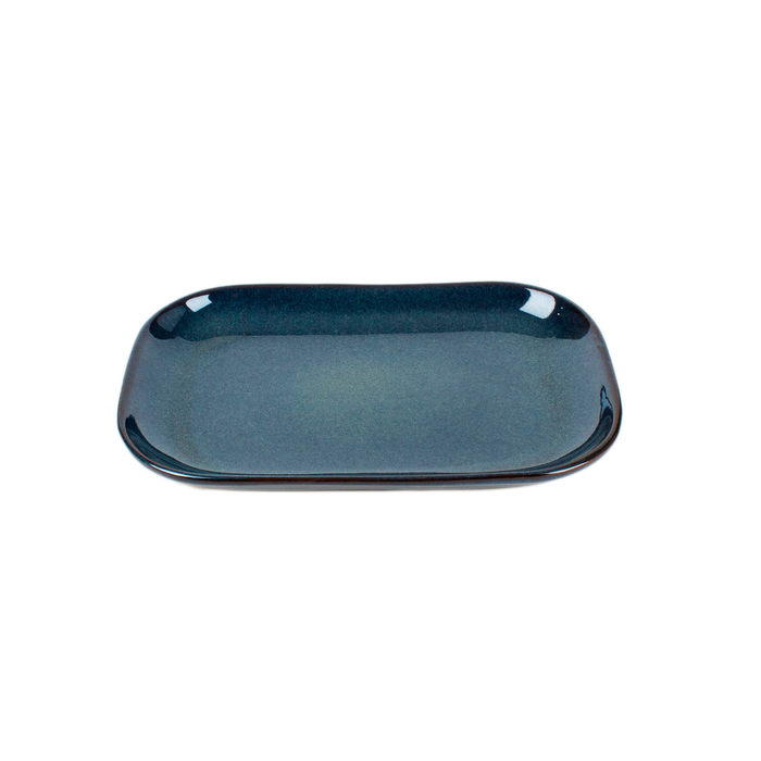 Serving plate Organic Blue 29x19cm - Organic - 5604256024633