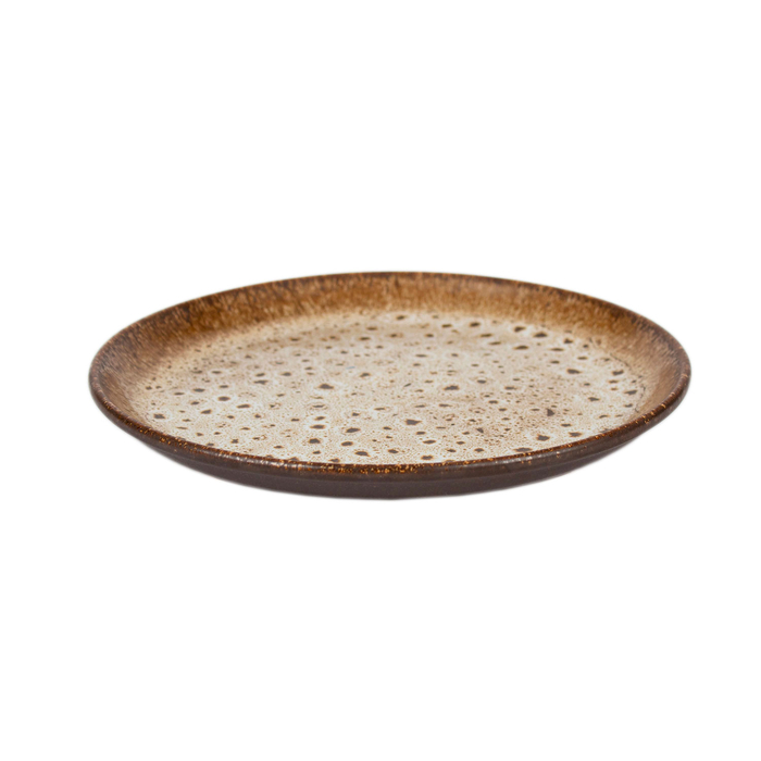 Prato sobremesa Organic Creme 22cm - Organic - 5604256028662