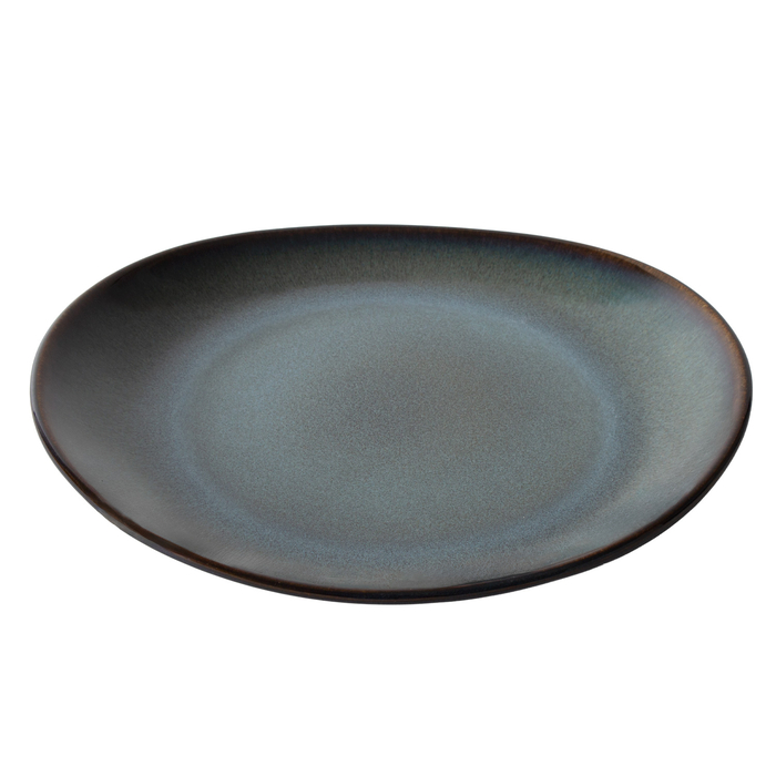 Prato Oval 29x25cm, Organic Pacífico, Grés Reativo - Organic - 5602737102429