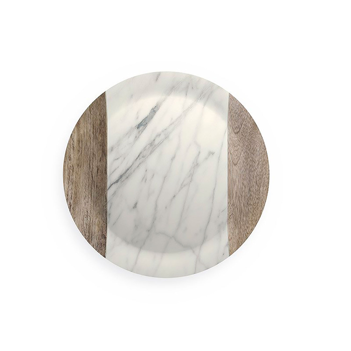 Carrara Round Tray, 41cm, Melamine - Touch Mel - 8028460482145