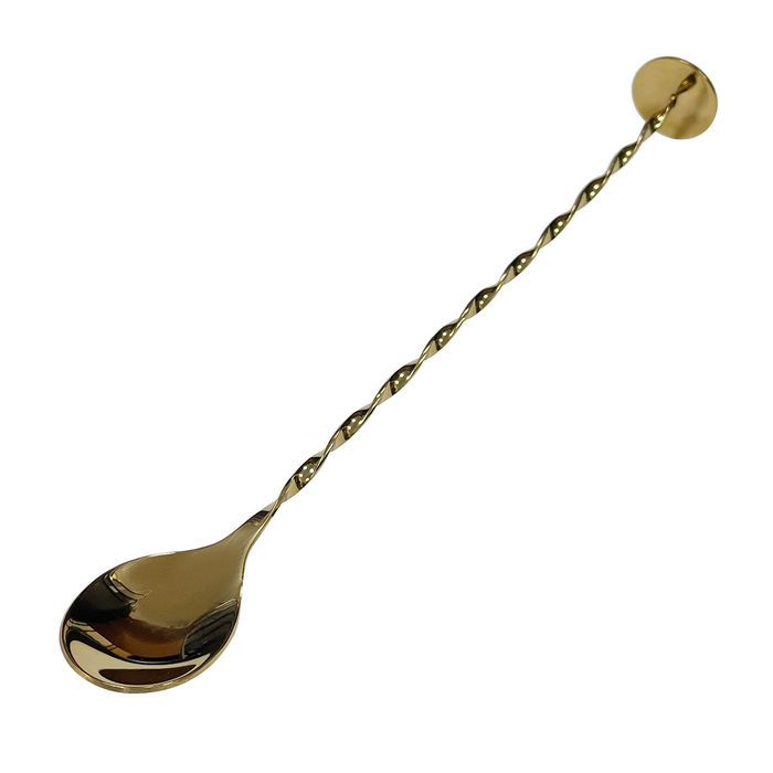 Gold Plated Bar Spoon, Stainless Steel - Beaumont - 5020229112488