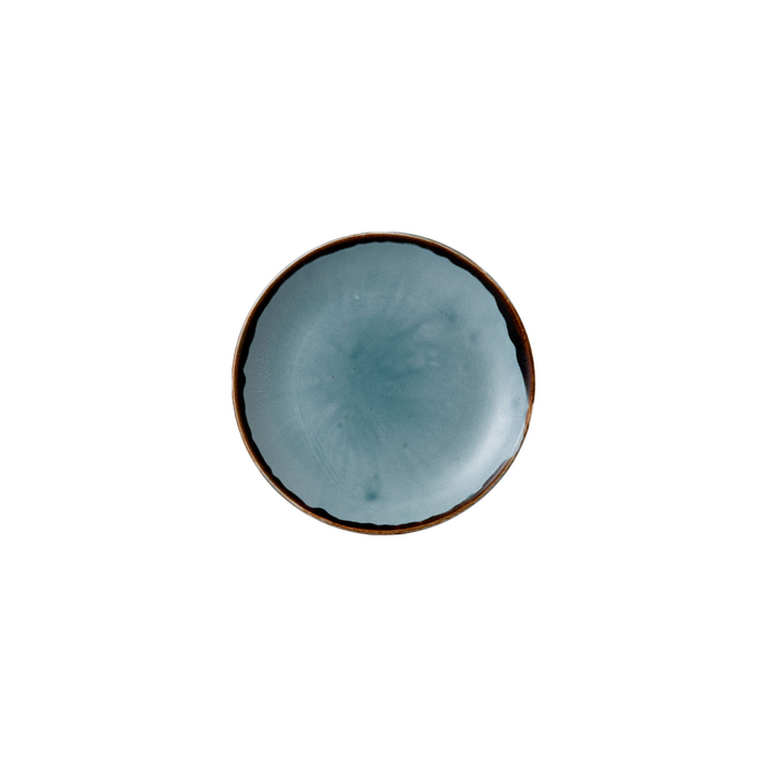 Prato sobremesa Harvest Blue 17cm - Dudson - 5602737076096