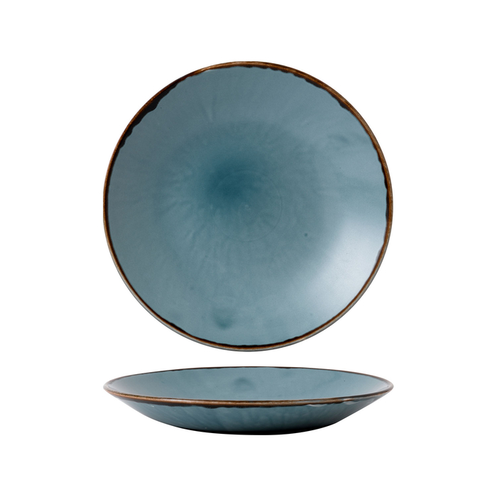 Prato fundo Harvest Blue 26cm - Dudson - 5602737076195