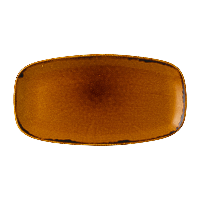 Travessa oval Harvest Brown 36x19cm - Dudson - 5602737076331