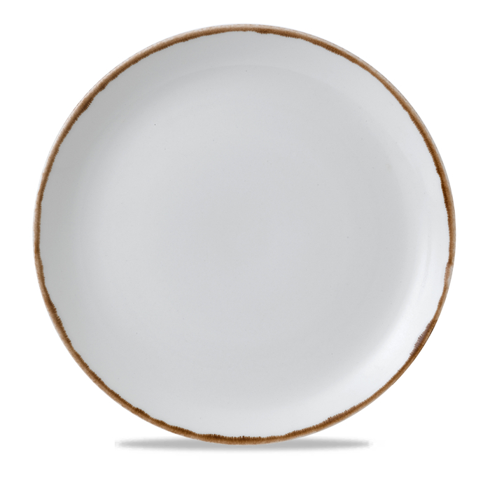 Dinner coupe plate Harvest Natural 29cm - Dudson - 5602737079745