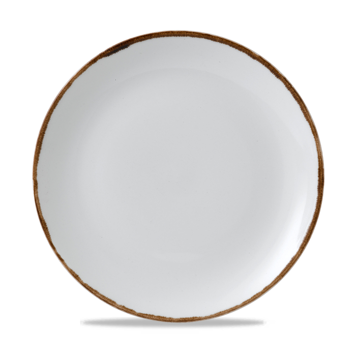 Dinner coupe plate Harvest Natural 26cm - Dudson - 5602737079752