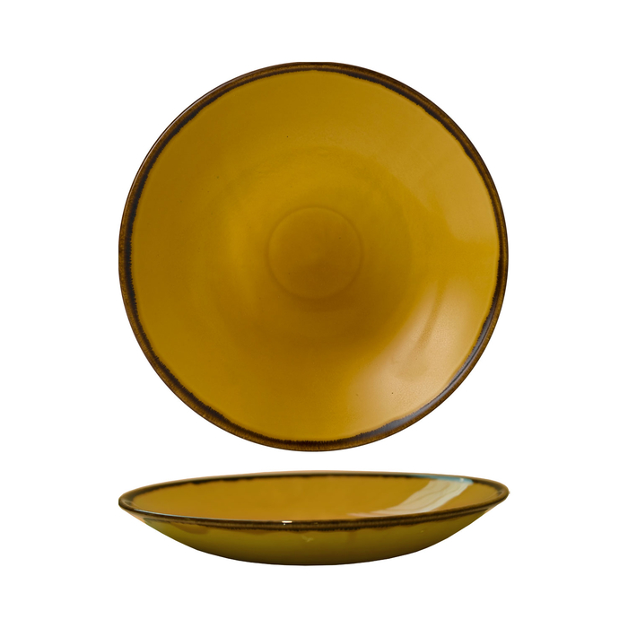 Prato fundo Harvest Mustard 28cm - Dudson - 5034414452853