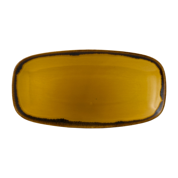 Travessa oval Harvest Mustard 36x19cm - Dudson - 5034414452839