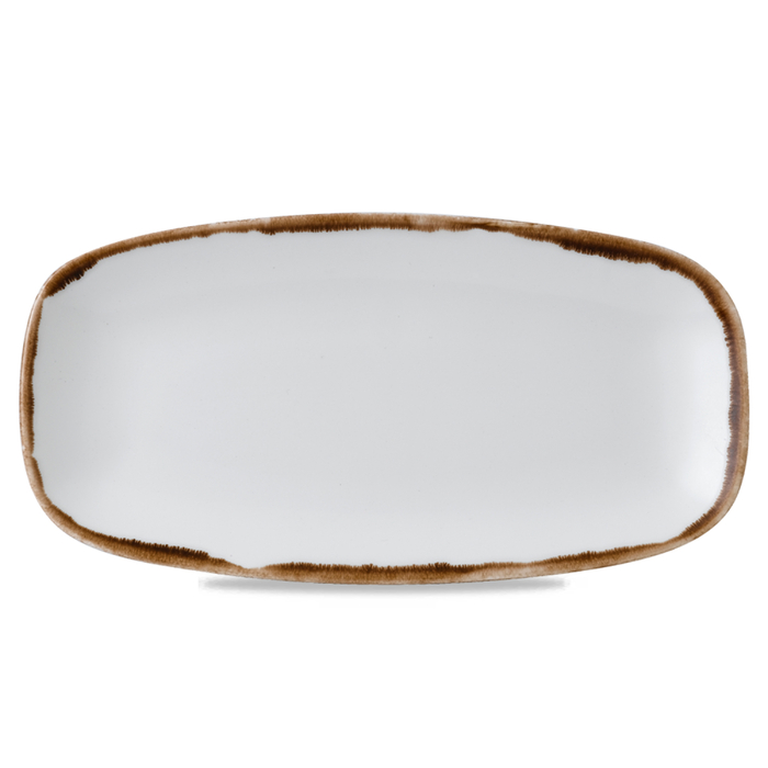 Serving plate Harvest Natural 35x19cm - Dudson - 5034414442205