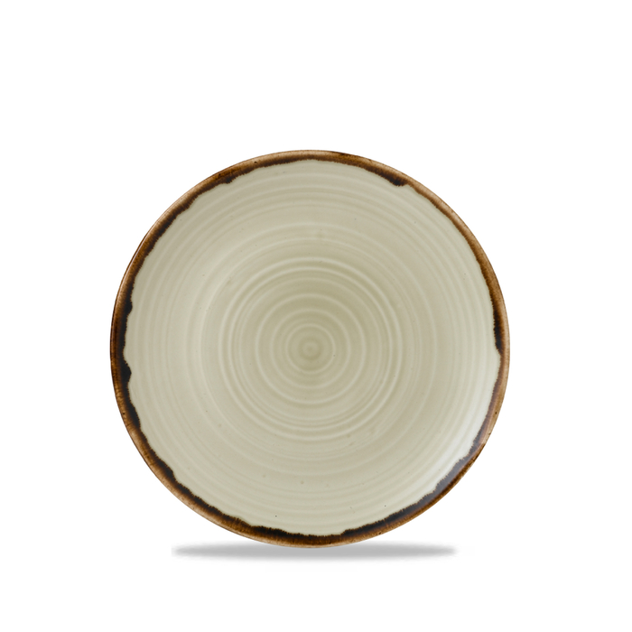Prato raso Harvest Linen organic 28cm - Dudson - 5034414453515