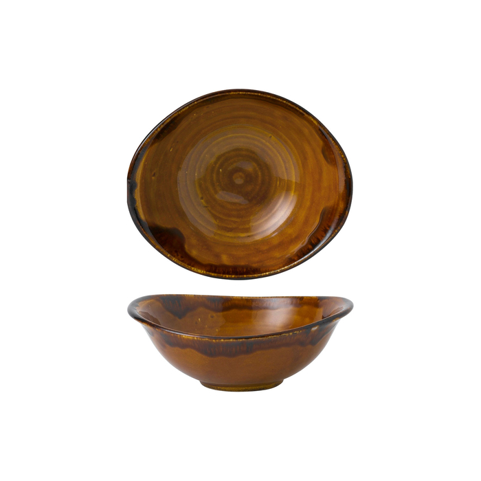 Harvest Brown deep bowl 20x17cm - Dudson - 5034414449761