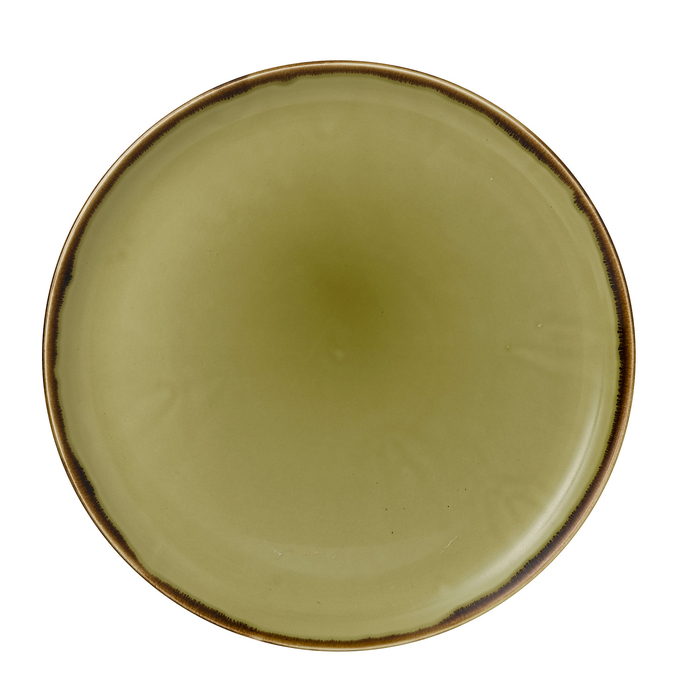 Prato raso coupe Harvest Green 32cm - Dudson - 5034414448566