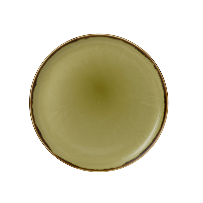 Prato raso coupe Harvest Green 26cm - Dudson - 5034414442779