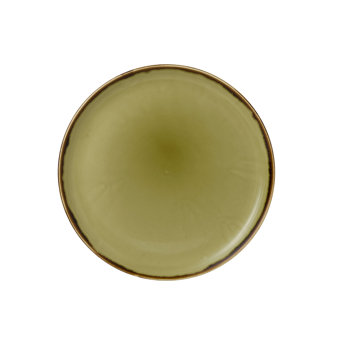 Prato raso coupe Harvest Green 22cm - Dudson - 5034414442755