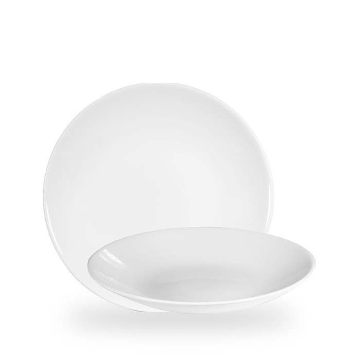 25,5cm Profile deep coupe plate, super-vitrified Porcelain - Churchill - 5034414411096
