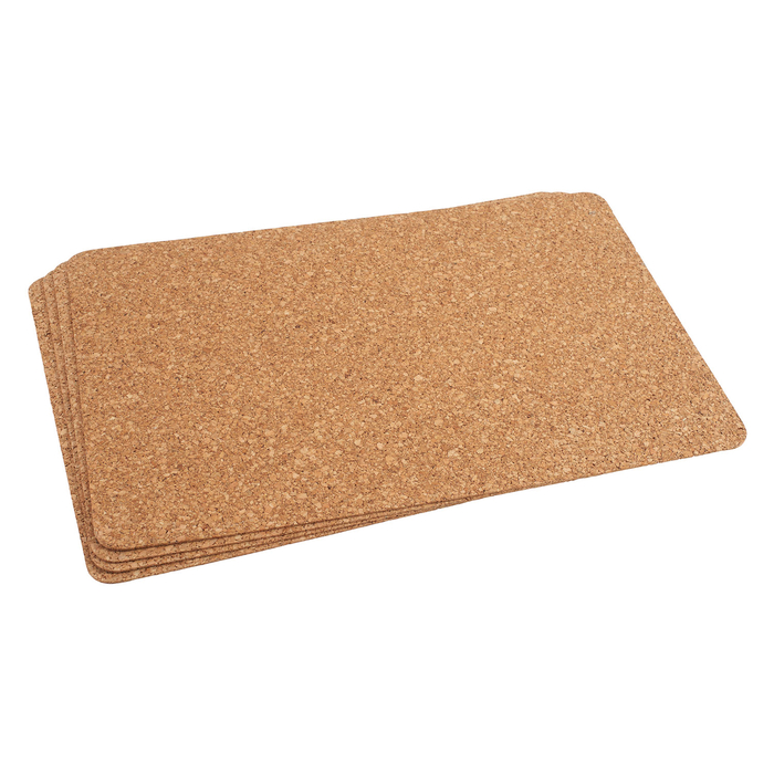 Set of 4 portuguese cork place mats 44x21cm - Go4cork - 5602248002751