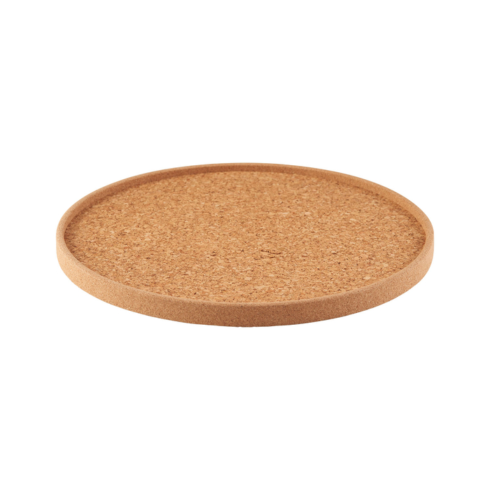 Tabuleiro redondo 30x1,5 cm cortiça portuguesa - Go4cork - 5602248010503