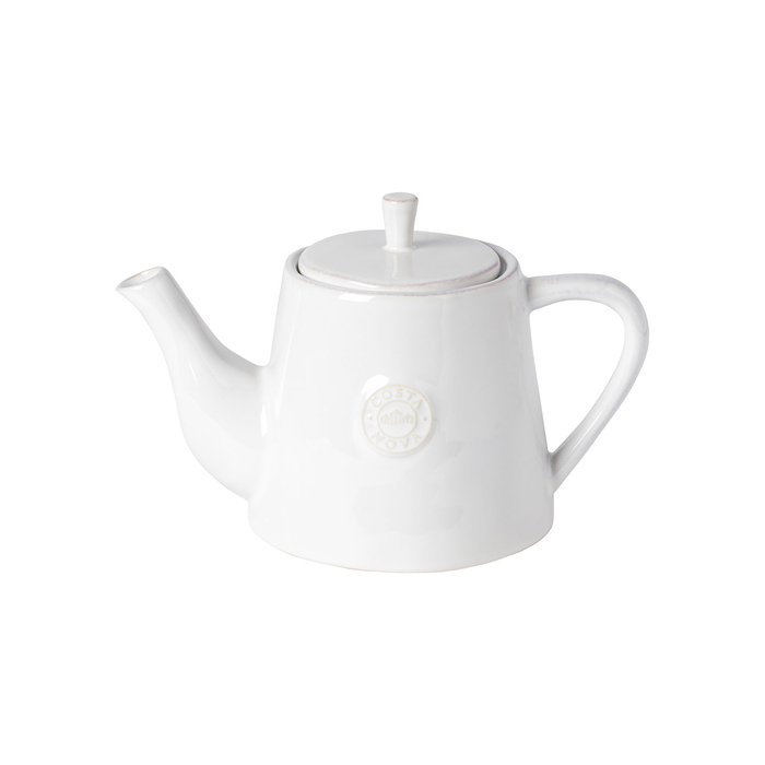 Nova White Teapot 1L, Stoneware - Costa Nova - 5606739931711
