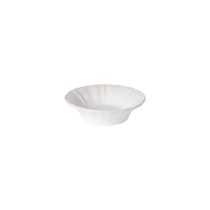 Prato de aperitivos Alentejo 13,5cm, grés branco com rebordos ondulados pintados à mão - Costa Nova - 5606739971496
