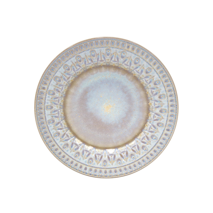 Cristal Dessert Plate 22cm, fine stoneware with handcrafted crystal-inspired finish - Costa Nova - 5606739936624
