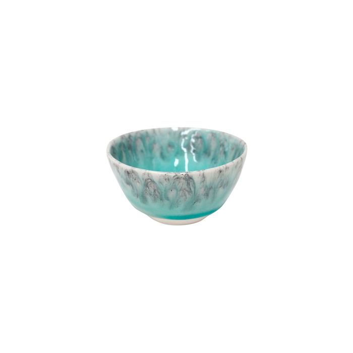 Madeira blue fruit bowl 12cm, stoneware with handcrafted crackled finish - Costa Nova - 5606739932183