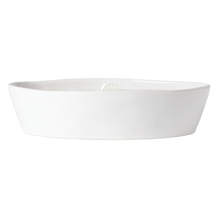 Assadeira Oval Nova Branco 30x22cm, Grés fino - Costa Nova - 5606739916800