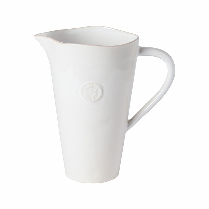 Jug Nova White 1,5L, Stoneware - Costa Nova - 5606739914721