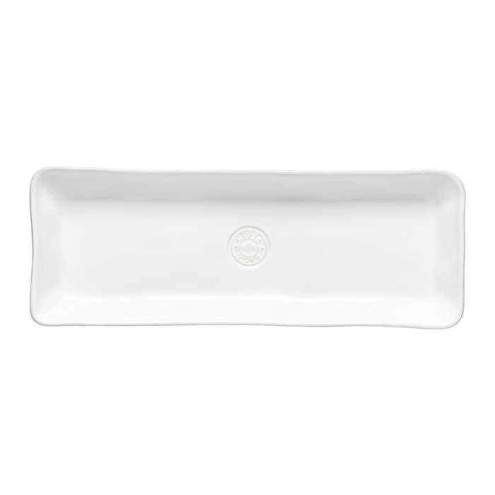 Nova White Platter 37x14cm, Stoneware - Costa Nova - 5606739932282