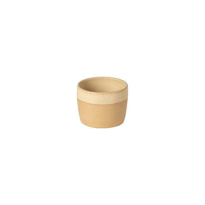 Arenito champagne Lungo Cup 8.7cm, 200ml, recycled stoneware with handcrafted matte finish - Costa Nova - 5606739972806