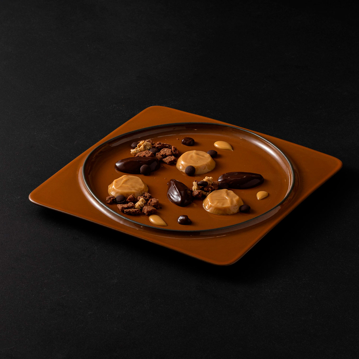 Âmbar square dinner plate 27 x 27 cm - Costa Nova - 5606739961633