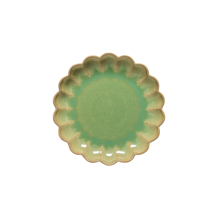 Marrakesh Green Dessert Plate 22 cm, Vitrified stoneware - Costa Nova - 5606739971939