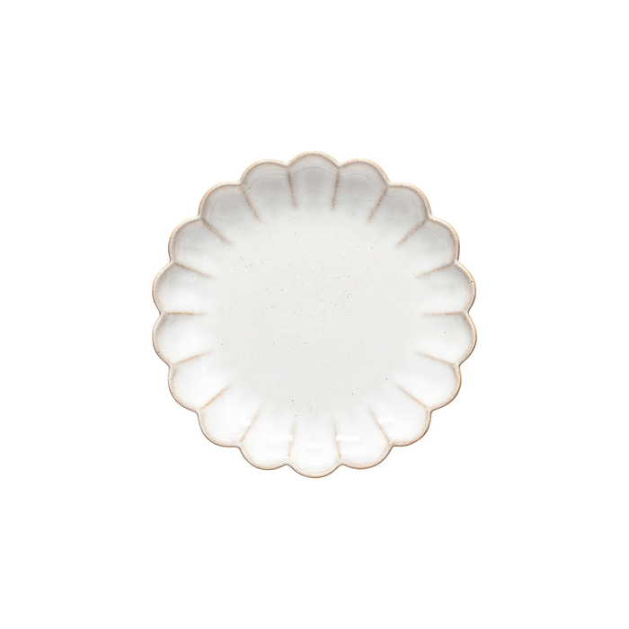 Marrakesh White Dessert Plate 22 cm, Vitrified stoneware - Costa Nova - 5606739972042