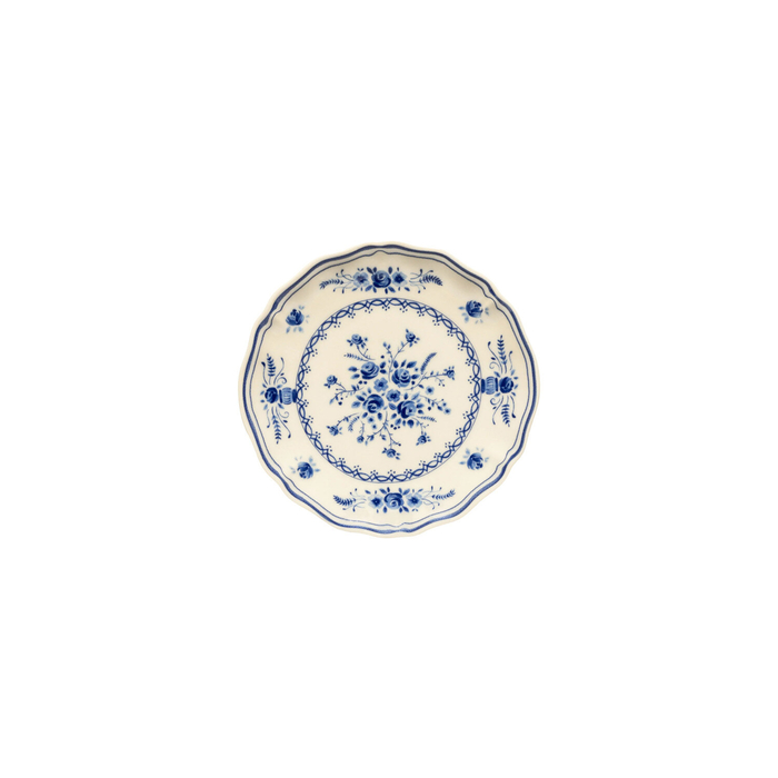 Vila Appetizer Plate 17 cm Beige Blue Costa Nova - Costa Nova - 5606739980290