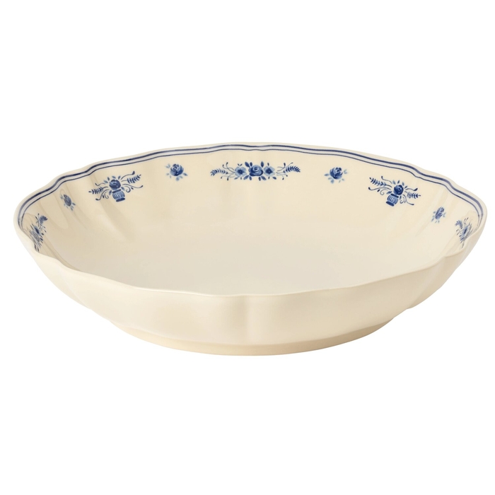 Vila Salad/Fruit Bowl 34 cm Beige-Blue Costa Nova - Costa Nova - 5606739983352