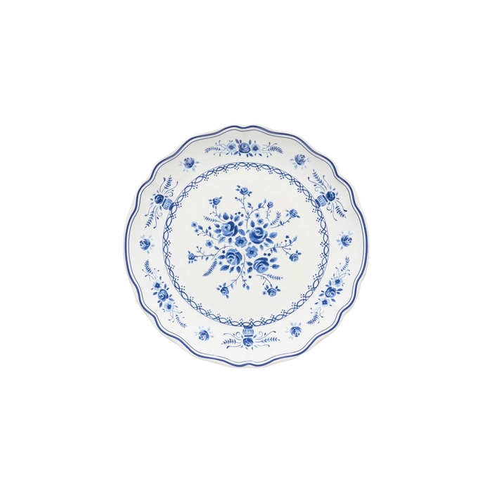Vila Salad/Dessert Plate 21 cm White-Blue Costa Nova - Costa Nova - 5606739980382