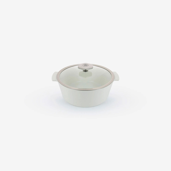 Revolution 2 White Casserole 26cm, vitrified Porcelain - Revol - 3198246498570